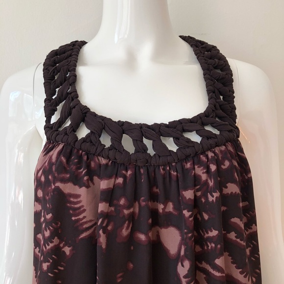 Yaya Aflalo Reformation Silk Mini Dress / Tunic - Picture 4 of 7